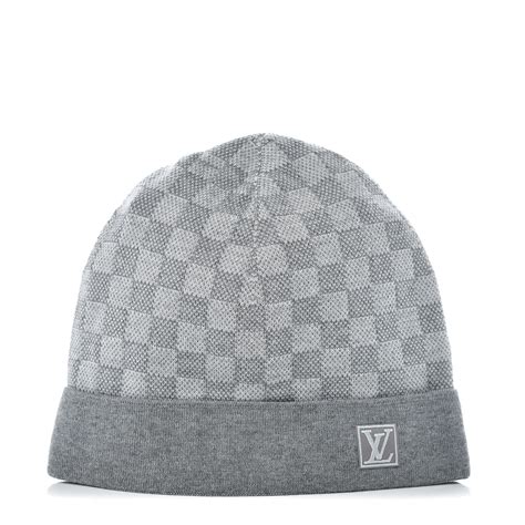 louis vuitton beanie grey